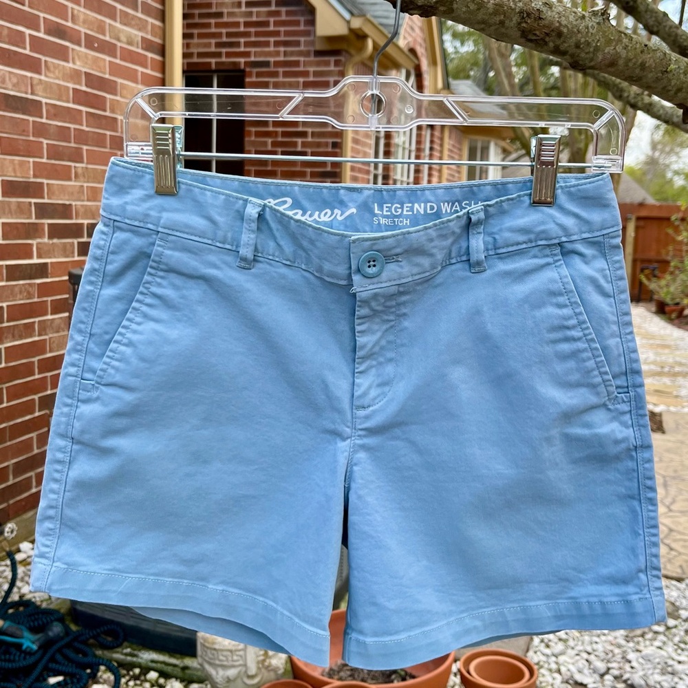 EDDIE BAUER Slightly curvy Blue Women Shorts- NWOT